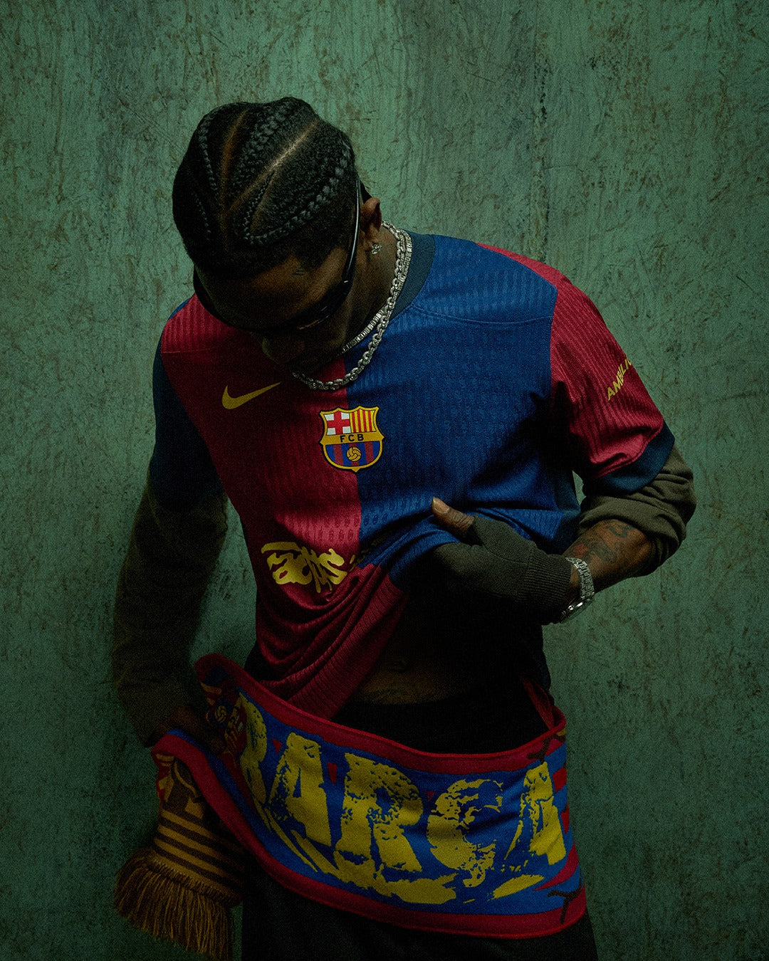 Travis scott x Barcelona