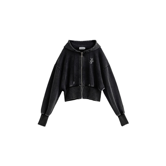 Zip-up hoodie