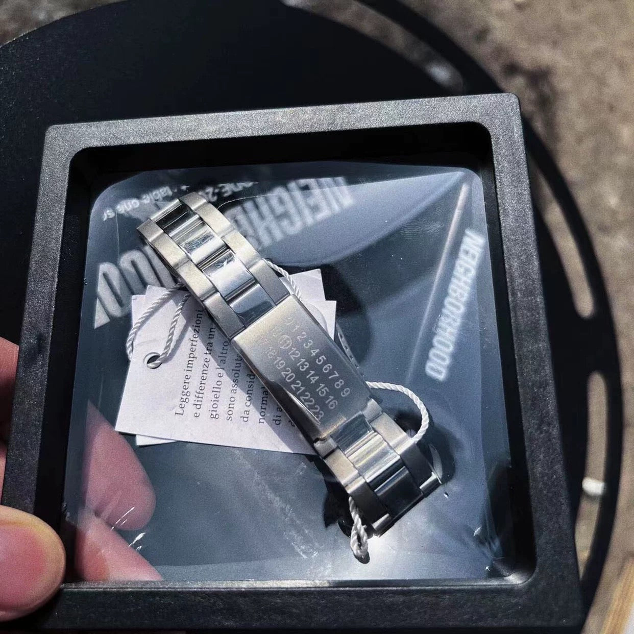 Maison Margiela Numbers ID Bracelet