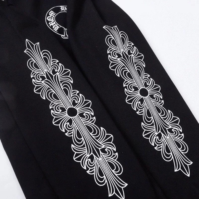 Midnight Chrome Zip-Up