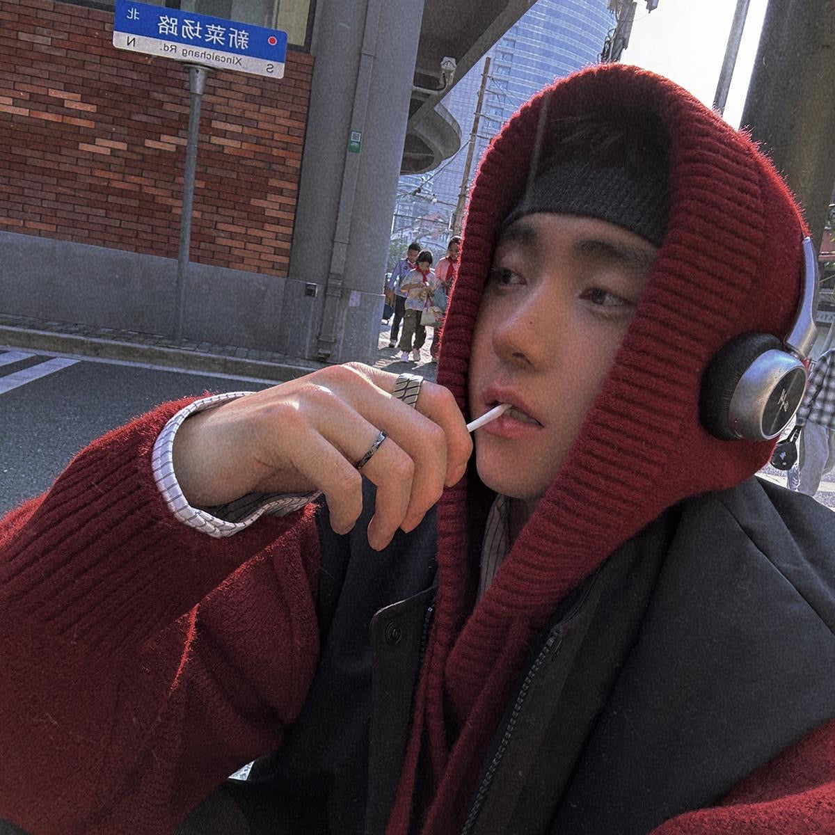 Crimson Sweater