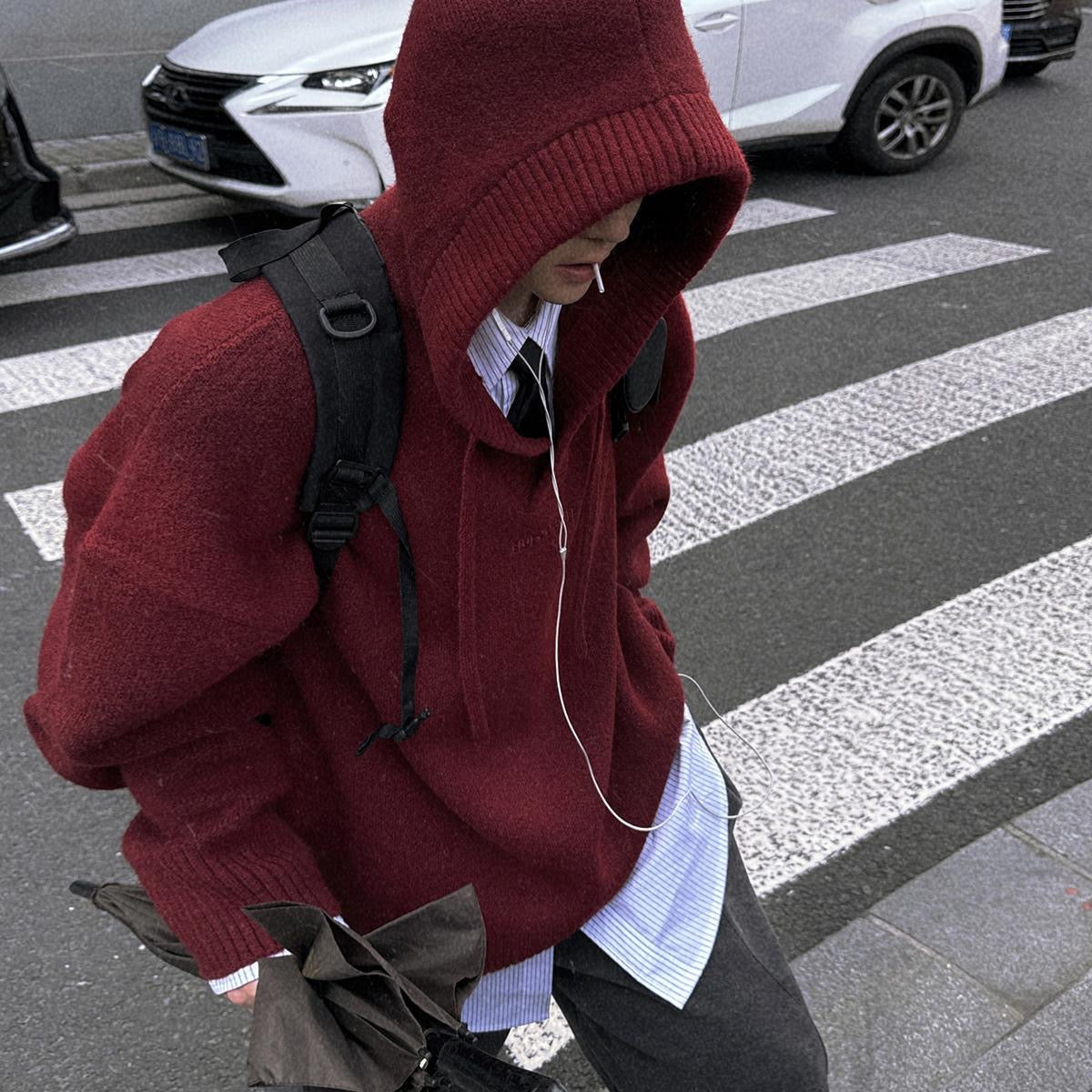 Crimson Sweater