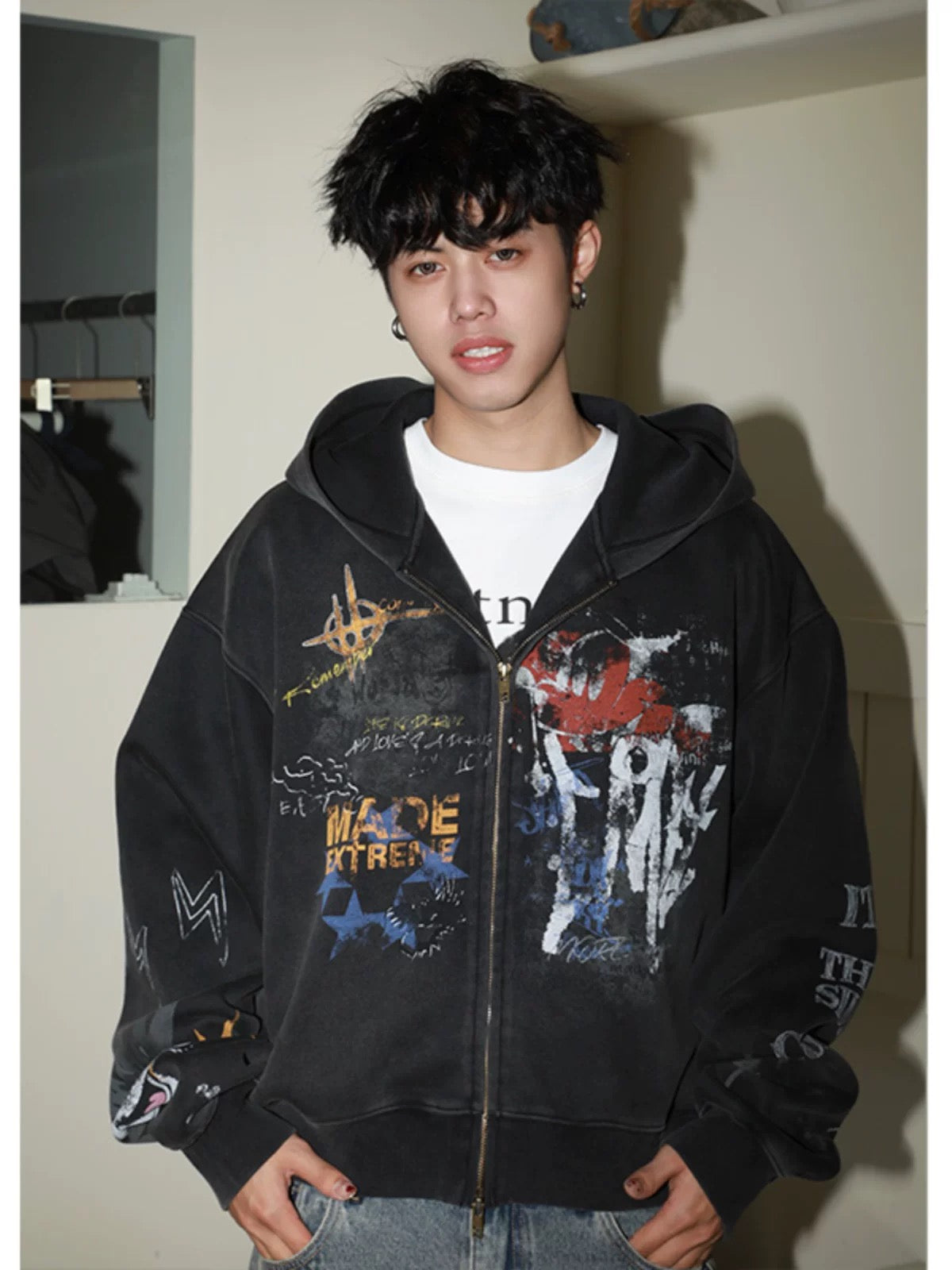 Made extreme zip-up
