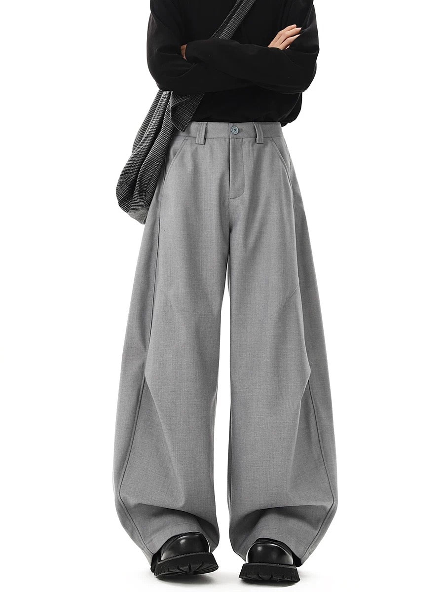 Silver baggy pants