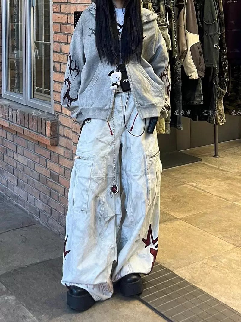 Y2K White Pants